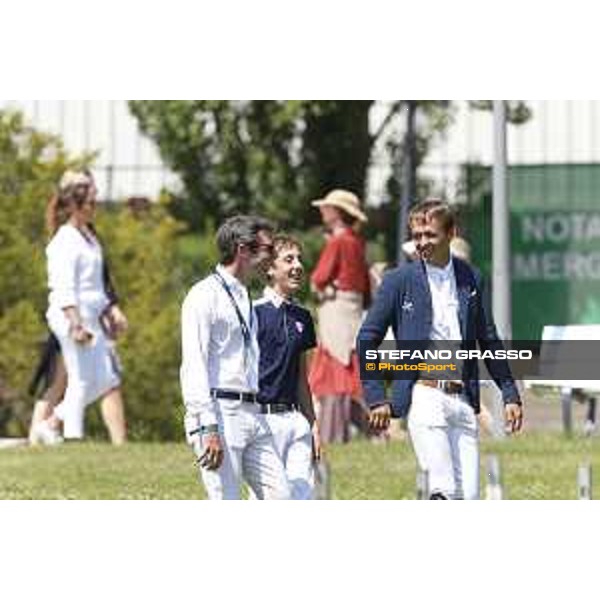 LGCT of Berlin - People- Mark McAuley (IRL), Harry and Bertram Allen (IRL) - Berlin, Sommergarten, 29 July 2018 - ph.Mario Grassia/LGCT