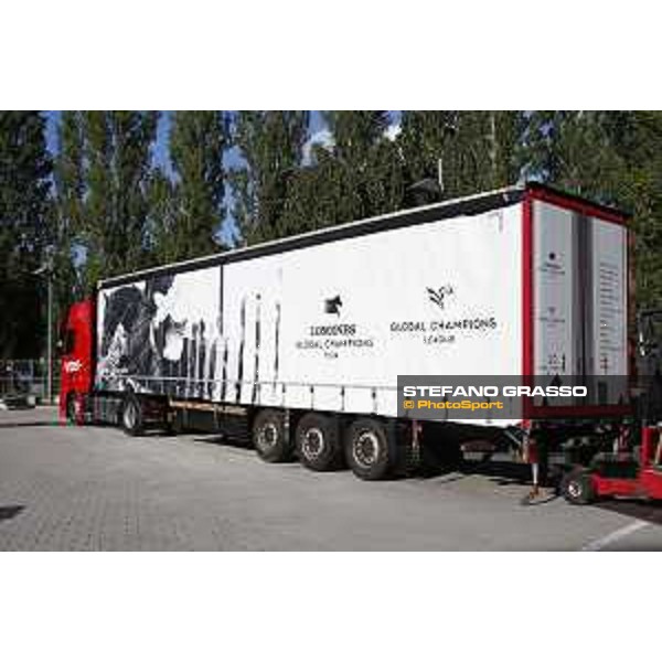 LGCT of Berlin - Truck with GC Branding - Berlin, Sommergarten, 29 July 2018 - ph.Mario Grassia/LGCT