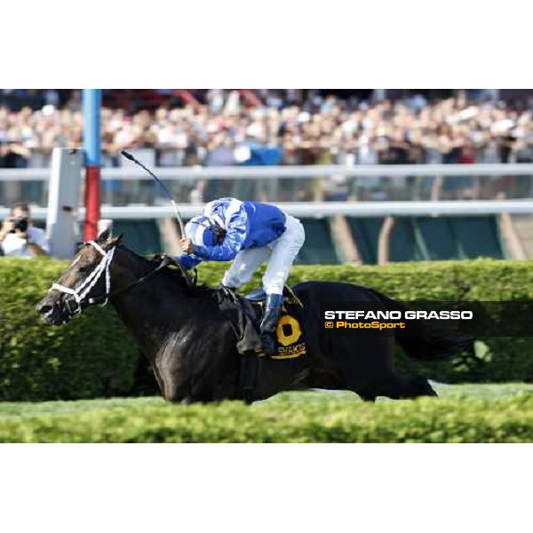 Alan Garcia on Skakis wins the 50th running of The Bernard Baruch Saratoga, 23rd august 2008 ph. Stefano Grasso