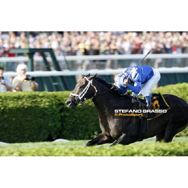 Alan Garcia on Skakis wins the 50th running of The Bernard Baruch Saratoga, 23rd august 2008 ph. Stefano Grasso