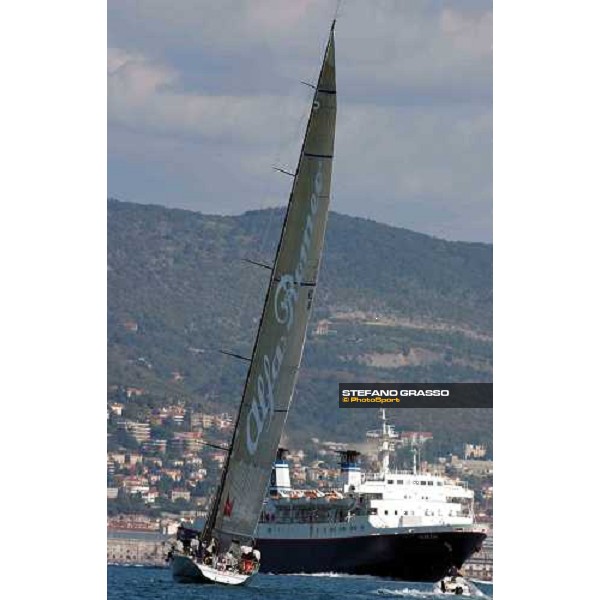 \'Alfa Romeo on training in the Gulf of Trieste Triest oct. 10 2003-ph.Stefano Grasso\' 