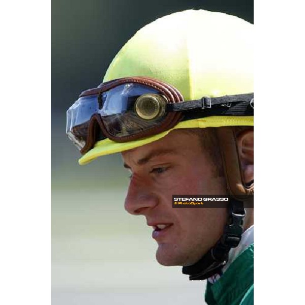 close up for Julien R. Leparoux Saratoga, 22nd august 2008 ph. Stefano Grasso