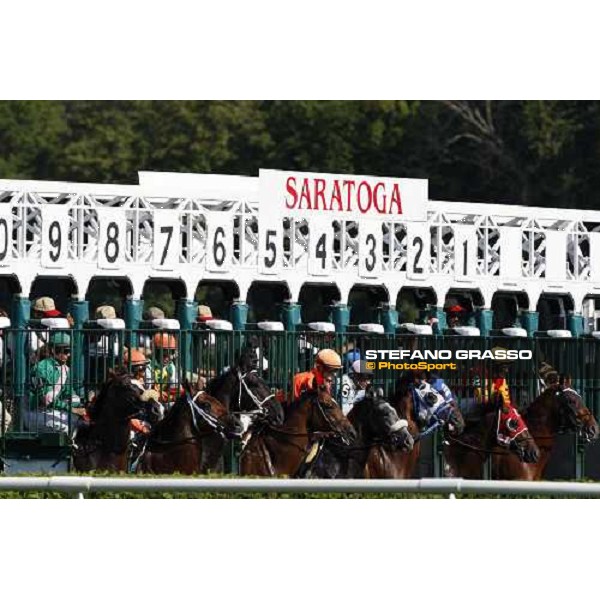 racing at Saratoga racetrack Saratoga, 22nd august 2008 ph. Stefano Grasso
