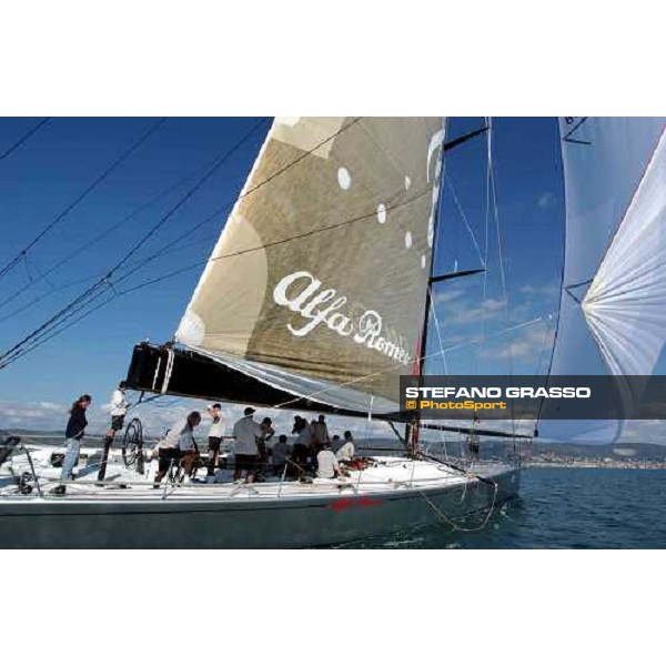 \'Alfa Romeo on training in the Gulf of Triest Triest oct. 10 2003-ph.Stefano Grasso\' 