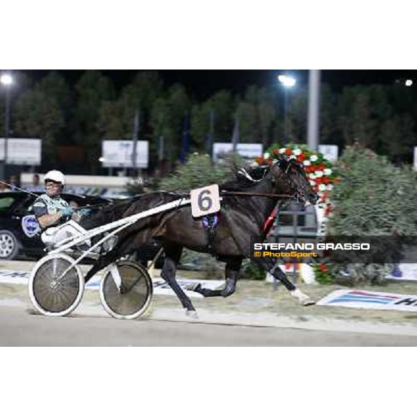 Enrico Bellei with Ghiaccio del Nord wins the 1st heat of Campionato Europeo 2008 Cesena, 6th september 2008 ph. Stefano Grasso
