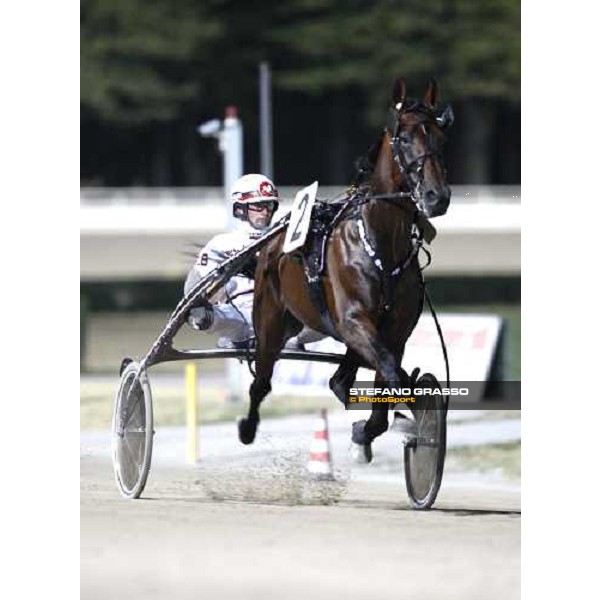 warming up for Jean Michel Bazire with Gambling Bi before the start of the 2nd heat of the Campionato Europeo 2008 Cesena, 6th september 2008 ph. Stefano Grasso
