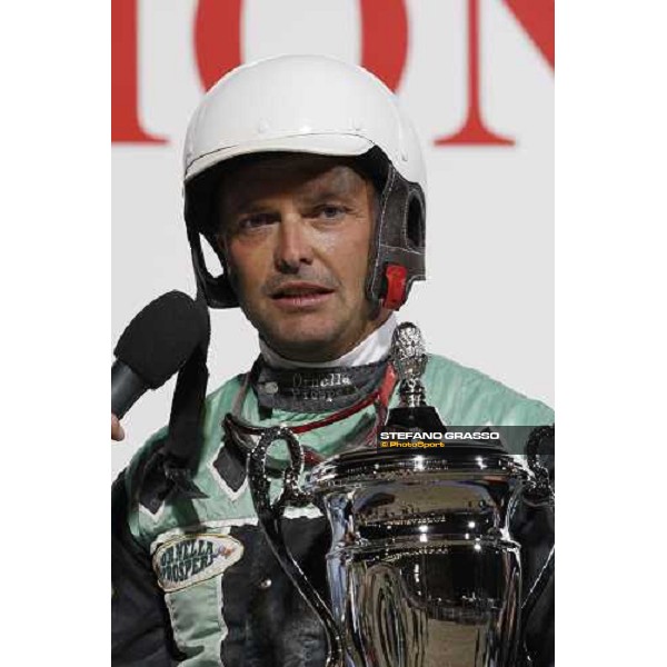 Enrico Bellei interviwed after winning the Campionato Europeo 2008 Cesena, 6th september 2008 ph. Stefano Grasso