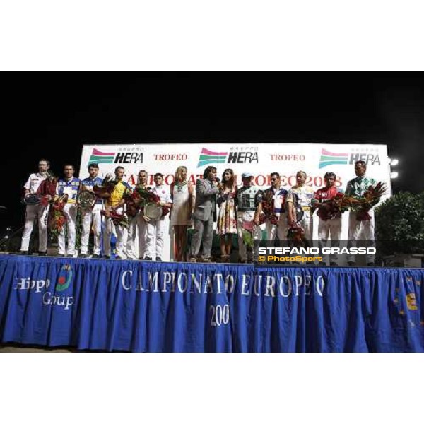 Claudio Icardi presents the drivers of Campionato Europeo 2008 Cesena, 6th september 2008 ph. Stefano Grasso
