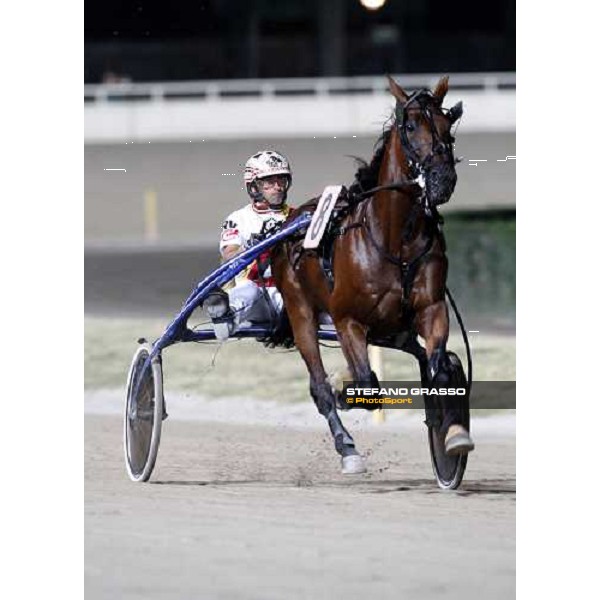 warming up for Roberto Vecchione with Algiers Hall in the 1st heat of Campionato Europeo 2008 Cesena, 6th september 2008 ph. Stefano Grasso