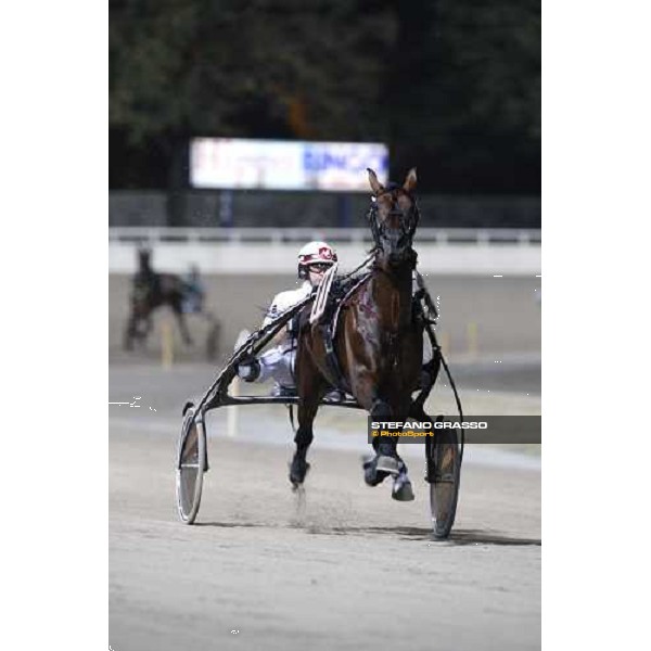 warming up for Jean Michel Bazire with Gambling Bi in the 1st heat of Campionato Europeo 2008 Cesena, 6th september 2008 ph. Stefano Grasso