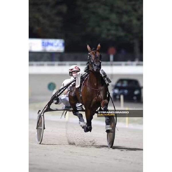 warming up for Jean Michel Bazire with Gambling Bi in the 1st heat of Campionato Europeo 2008 Cesena, 6th september 2008 ph. Stefano Grasso