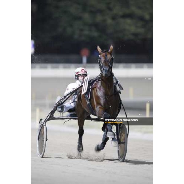 warming up for Jean Michel Bazire with Gambling Bi in the 1st heat of Campionato Europeo 2008 Cesena, 6th september 2008 ph. Stefano Grasso