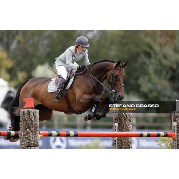Meredith Michaels -Beerbaum with Shutterfly winner of the italian Global Champions Tour leg Arezzo, 13th sept. 2008 ph. Stefano Grasso