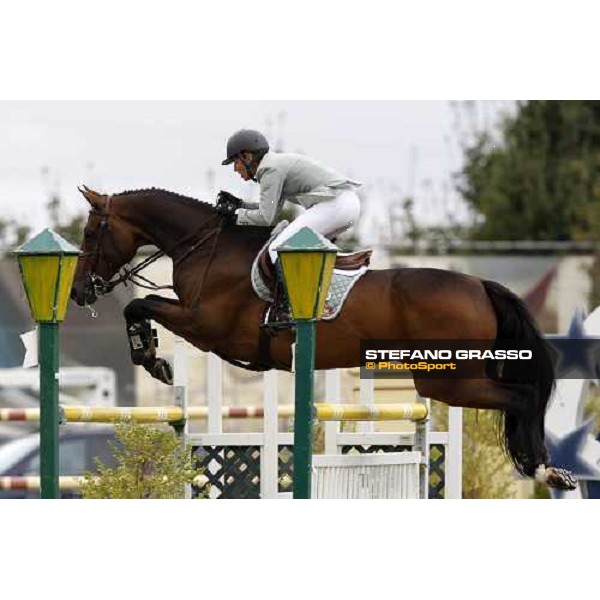 Meredith Michaels -Beerbaum with Shutterfly winner of the italian Global Champions Tour leg Arezzo, 13th sept. 2008 ph. Stefano Grasso