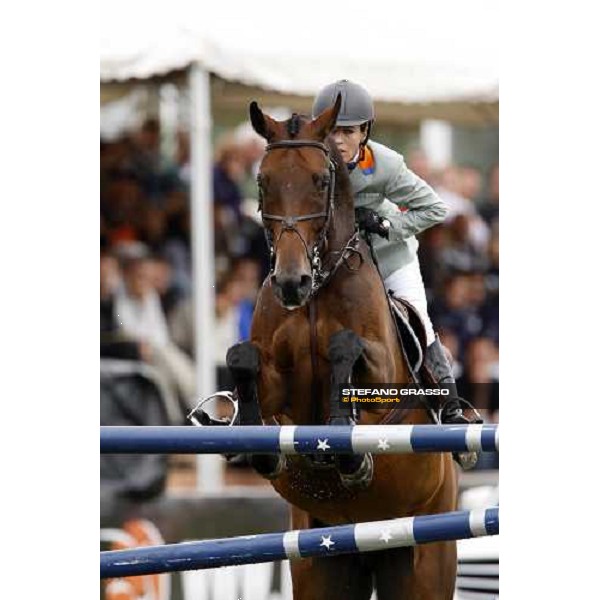Meredith Michaels -Beerbaum with Shutterfly winner of the italian Global Champions Tour leg Arezzo, 13th sept. 2008 ph. Stefano Grasso