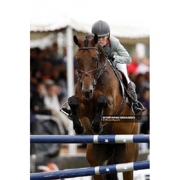 Meredith Michaels -Beerbaum with Shutterfly winner of the italian Global Champions Tour leg Arezzo, 13th sept. 2008 ph. Stefano Grasso