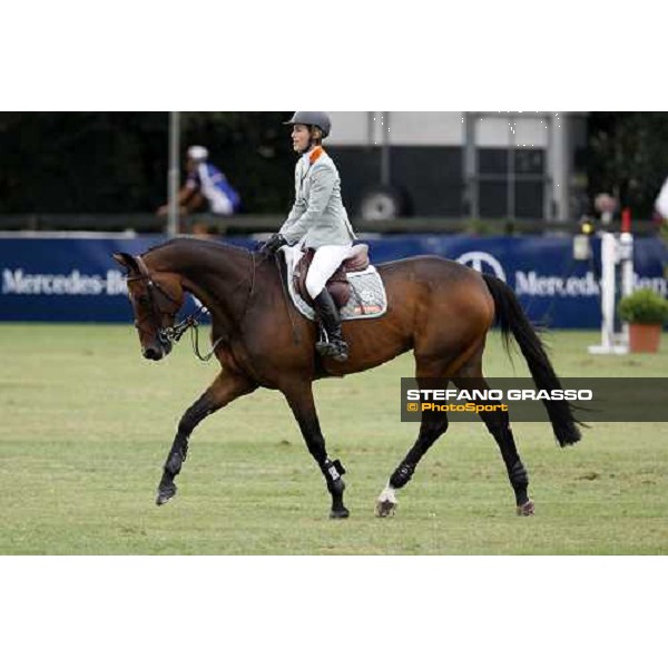 Meredith Michaels -Beerbaum with Shutterfly winner of the italian Global Champions Tour leg Arezzo, 13th sept. 2008 ph. Stefano Grasso