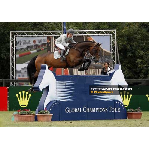 Meredith Michaels -Beerbaum with Shutterfly winner of the italian Global Champions Tour leg Arezzo, 13th sept. 2008 ph. Stefano Grasso