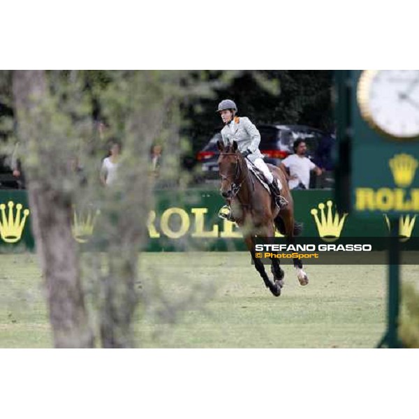Meredith Michaels -Beerbaum with Shutterfly winner of the italian Global Champions Tour leg Arezzo, 13th sept. 2008 ph. Stefano Grasso