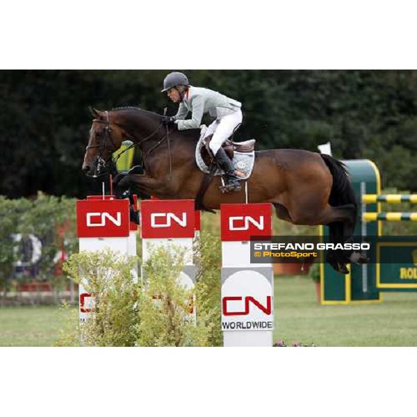 Meredith Michaels -Beerbaum with Shutterfly winner of the italian Global Champions Tour leg Arezzo, 13th sept. 2008 ph. Stefano Grasso
