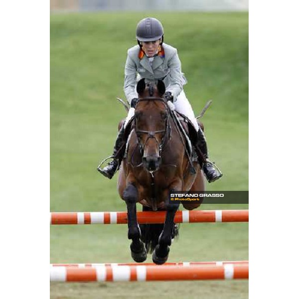 Meredith Michaels -Beerbaum with Shutterfly winner of the italian Global Champions Tour leg Arezzo, 13th sept. 2008 ph. Stefano Grasso