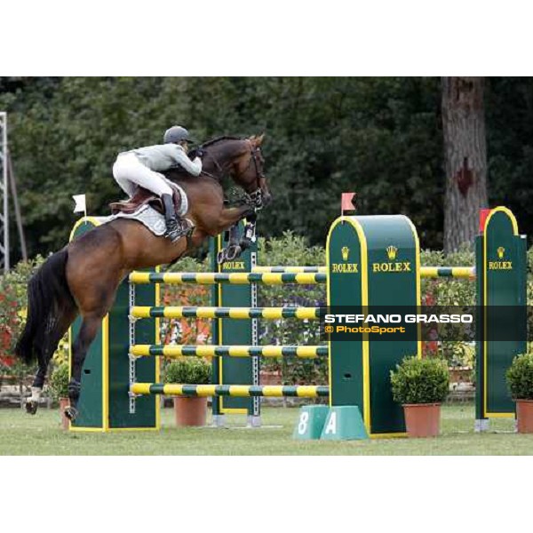 Meredith Michaels -Beerbaum with Shutterfly winner of the italian Global Champions Tour leg Arezzo, 13th sept. 2008 ph. Stefano Grasso