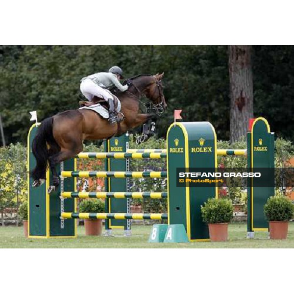Meredith Michaels -Beerbaum with Shutterfly winner of the italian Global Champions Tour leg Arezzo, 13th sept. 2008 ph. Stefano Grasso