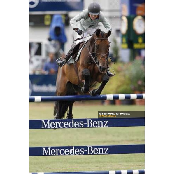 Meredith Michaels -Beerbaum with Shutterfly winner of the italian Global Champions Tour leg Arezzo, 13th sept. 2008 ph. Stefano Grasso