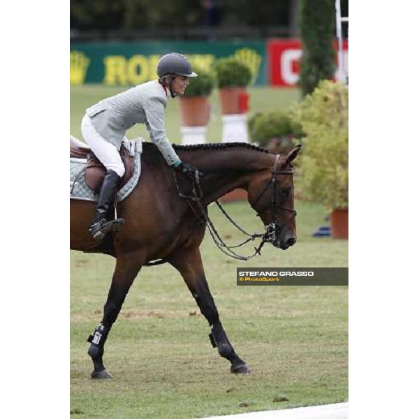 Meredith Michaels -Beerbaum with Shutterfly winner of the italian Global Champions Tour leg Arezzo, 13th sept. 2008 ph. Stefano Grasso