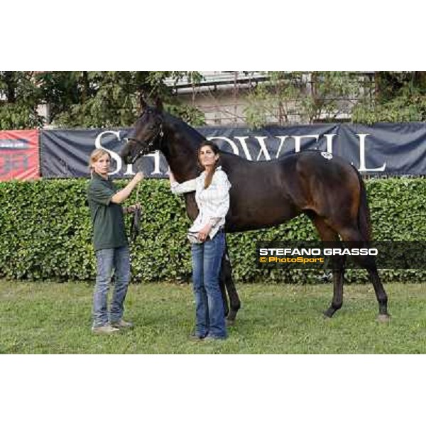 Cristiana Brivio Sforza with the top price Roelandt Chris Settimo Milanese (MI), 19th sept. 2008 ph. Stefano Grasso