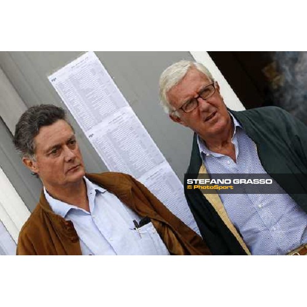 Annibale Brivio Sforza and Cesare Brivio Sforza at the Selected Yearlings Sales Settimo Milanese, 19-20th sept. 2008 ph. Stefano Grasso