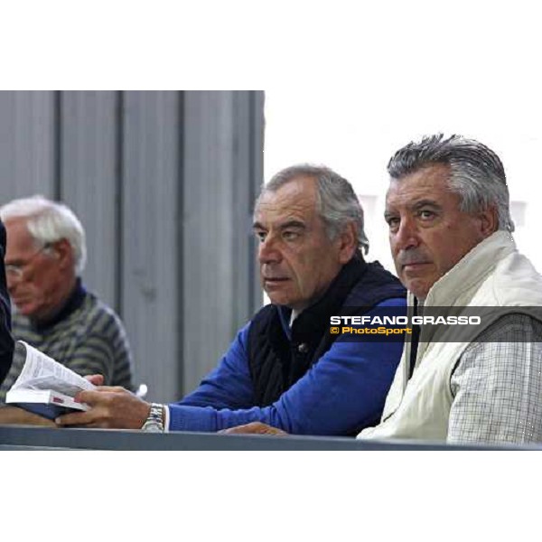 Giuseppe and Alduino Botti at the Selected Yearlings Sales Settimo Milanese, 19-20th sept. 2008 ph. Stefano Grasso