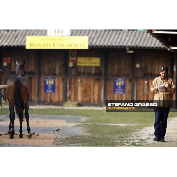 Franco Raimondi at the Selected Yearlings Sales Settimo Milanese, 19-20th sept. 2008 ph. Stefano Grasso