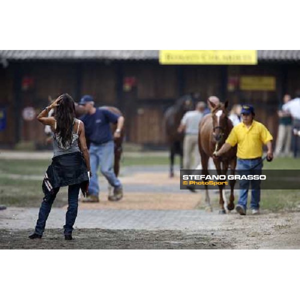 Laura Grizzetti at the Selected Yearlings Sales Settimo Milanese, 19-20th sept. 2008 ph. Stefano Grasso
