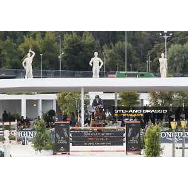 LGCT of Rome - Class 7 - Jur Vrieling (NED) on Davall - Rome, Stadio dei Marmi, 7 September 2018 - ph.Stefano Grasso/LGCT