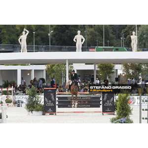 LGCT of Rome - Class 7 - Eric Van Der Vleuten (NED) on Wunschkind 19 - Rome, Stadio dei Marmi, 7 September 2018 - ph.Stefano Grasso/LGCT