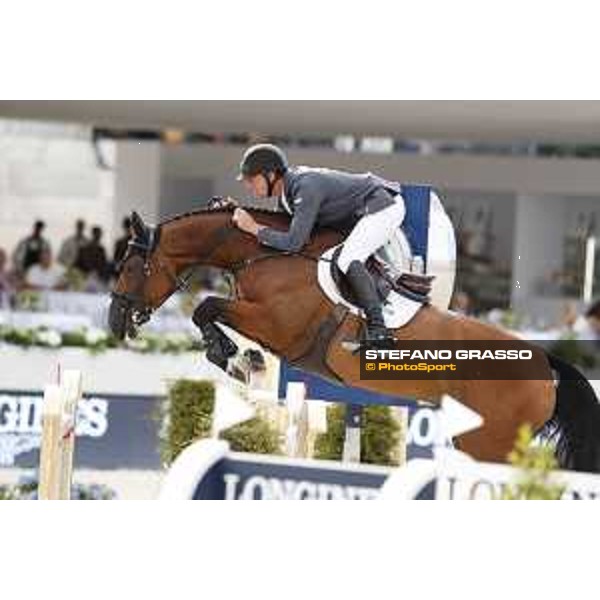 LGCT of Rome - Class 7 - Jur Vrieling (NED) on Davall - Rome, Stadio dei Marmi, 7 September 2018 - ph.Stefano Grasso/LGCT