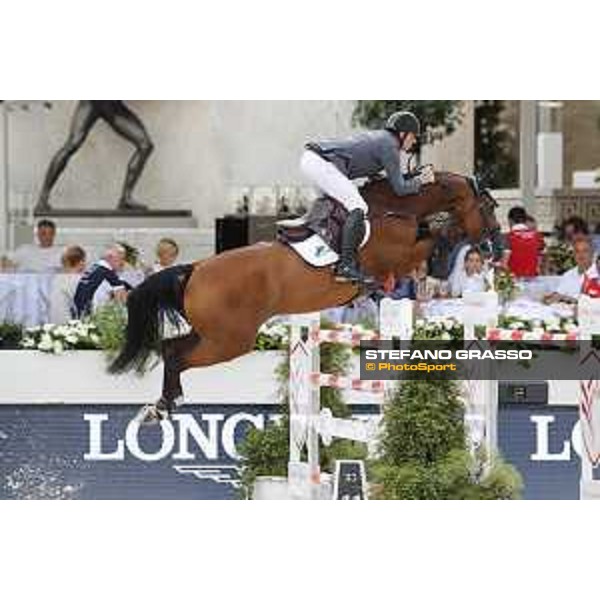 LGCT of Rome - Class 7 - Jur Vrieling (NED) on Davall - Rome, Stadio dei Marmi, 7 September 2018 - ph.Stefano Grasso/LGCT