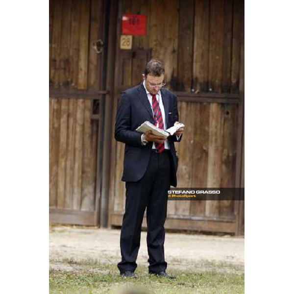 Francesco Chiarotto at the Selected Yearlings Sales Settimo Milanese, 19-20th sept. 2008 ph. Stefano Grasso