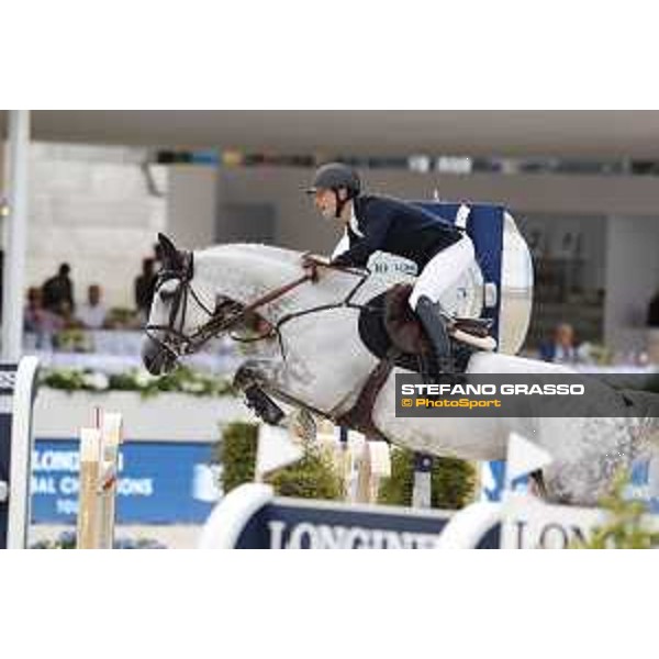 LGCT of Rome - Class 7 - Pieter Devos (BEL) on Haloubet Hitchcock - Rome, Stadio dei Marmi, 7 September 2018 - ph.Stefano Grasso/LGCT