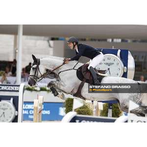 LGCT of Rome - Class 7 - Pieter Devos (BEL) on Haloubet Hitchcock - Rome, Stadio dei Marmi, 7 September 2018 - ph.Stefano Grasso/LGCT