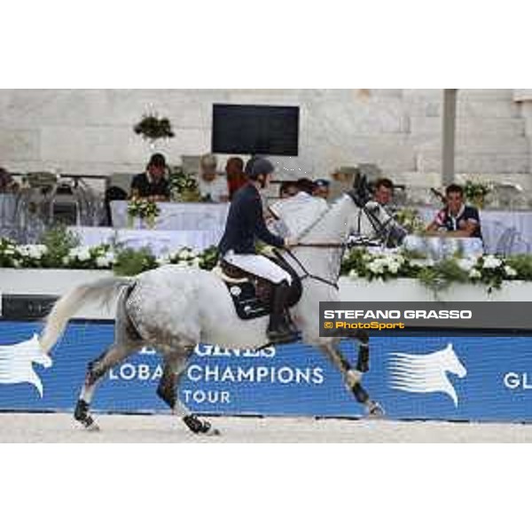 LGCT of Rome - Class 7 - Pieter Devos (BEL) on Haloubet Hitchcock - Rome, Stadio dei Marmi, 7 September 2018 - ph.Stefano Grasso/LGCT