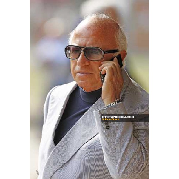 Sergio Scarpellini at the Selected Yearlings Sales Settimo Milanese, 19-20th sept. 2008 ph. Stefano Grasso