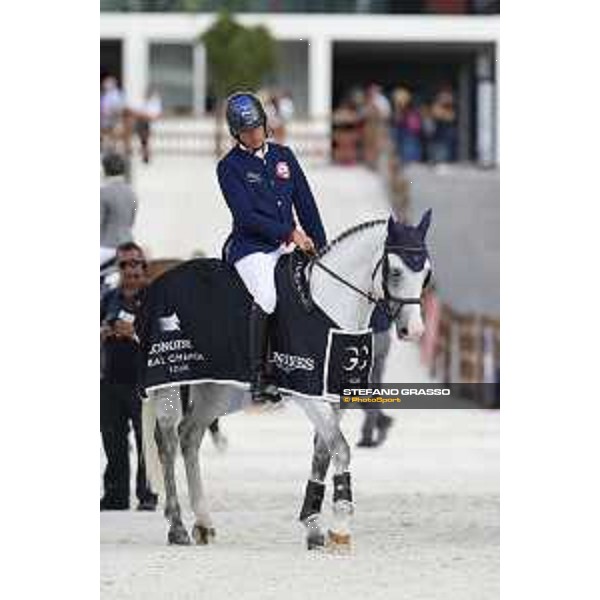 LGCT of Rome - Class 7 - Prize giving ceremony - Christian Ahlmann (GER) on Caribis Z - Rome, Stadio dei Marmi, 7 September 2018 - ph.Stefano Grasso/LGCT