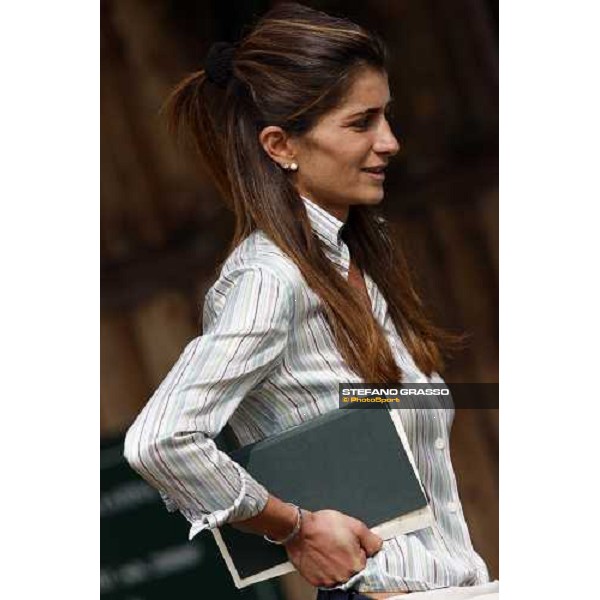 Cristiana Brivio at the Selected Yearlings Sales Settimo Milanese, 19-20th sept. 2008 ph. Stefano Grasso