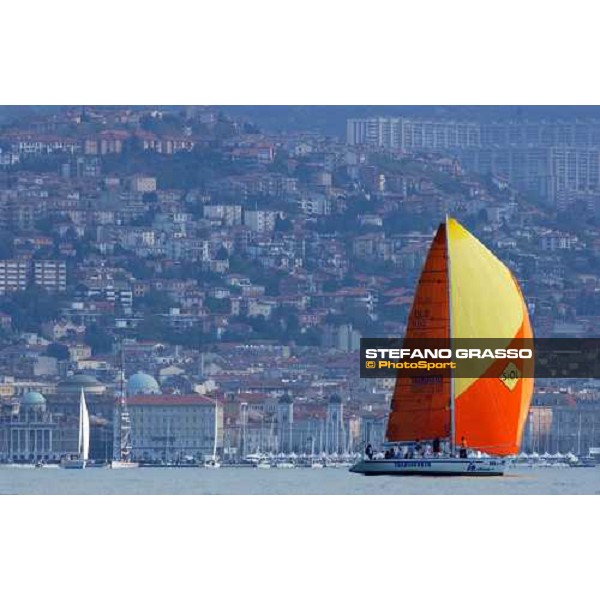\'warm-up Barcolana on sat. afternoon Triest oct.11 2003-ph.Stefano Grasso\' 