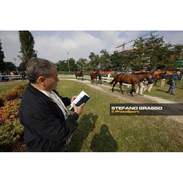 Franco Feligioni at Selected Yearlings Sales Settimo Milanese, 19-20th sept. 2008 ph. Stefano Grasso