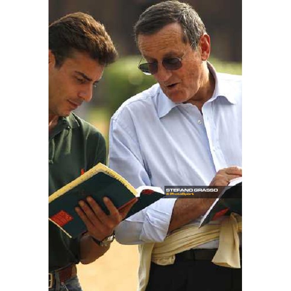 Endo Botti and Luciano Salice at the Selected Yearlings Sales Settimo Milanese, 19-20th sept. 2008 ph. Stefano Grasso