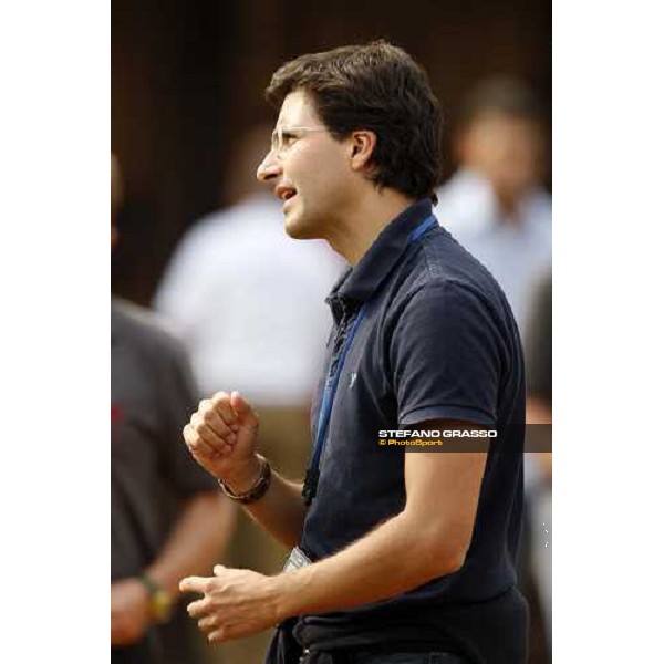 Federcico Barberini at the Selected Yearlings Sales Settimo Milanese, 19-20th sept. 2008 ph. Stefano Grasso
