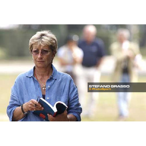 Franca Vittadini at the Selected Yearlings Sales Settimo Milanese, 19-20th sept. 2008 ph. Stefano Grasso